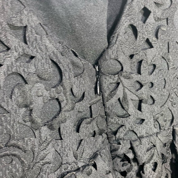 Revolve Lucy Paris Laser Cut Dress in Black - Picture 10 of 11